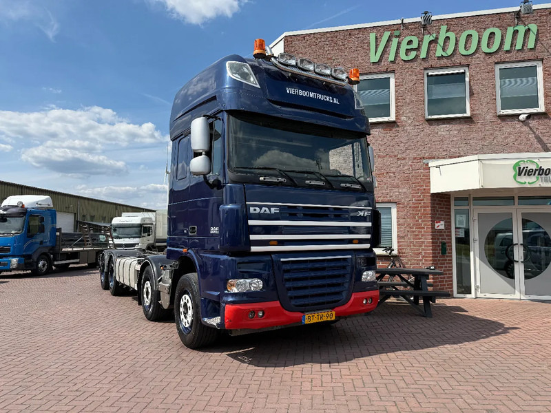 DAF XF 105 XF105-510 8X4 CHASSIS-RETARDER-HOLLAND TRUCK - Cab chassis truck: picture 1 DAF XF 105 XF105-510 8X4 CHASSIS-RETARDER-HOLLAND TRUCK - Cab chassis truck: picture 1