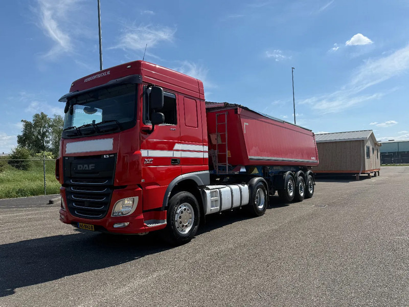Schmitz Cargobull SGF*S3 27m3 Aluminium kipper komplett mit 2017 DAF XF440 Komplett €22.899,- - Tipper semi-trailer: picture 4 Schmitz Cargobull SGF*S3 27m3 Aluminium kipper komplett mit 2017 DAF XF440 Komplett €22.899,- - Tipper semi-trailer: picture 4