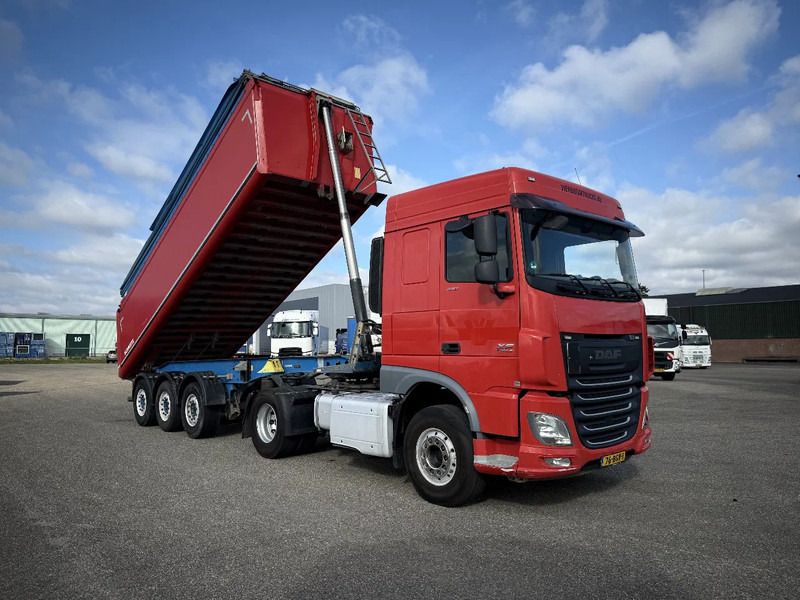 DAF XF 440 XF440 4X2 Komplett mit 2015 Schmitz Alu 27m3 Kipper €21899,- - Tractor unit: picture 2 DAF XF 440 XF440 4X2 Komplett mit 2015 Schmitz Alu 27m3 Kipper €21899,- - Tractor unit: picture 2