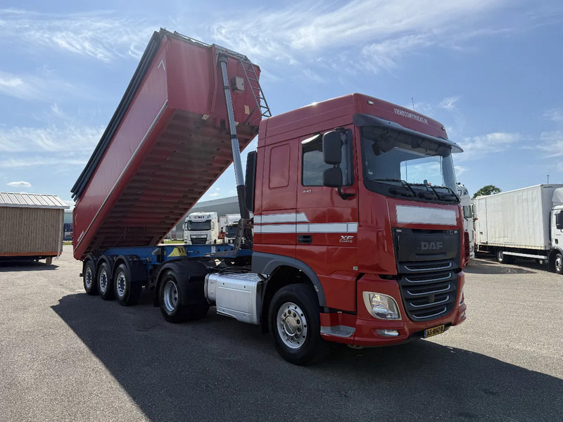 DAF XF 440 XF440 4X2 Komplett mit 2015 Schmitz Alu 27m3 Kipper €22899,- - Tractor unit: picture 2 DAF XF 440 XF440 4X2 Komplett mit 2015 Schmitz Alu 27m3 Kipper €22899,- - Tractor unit: picture 2