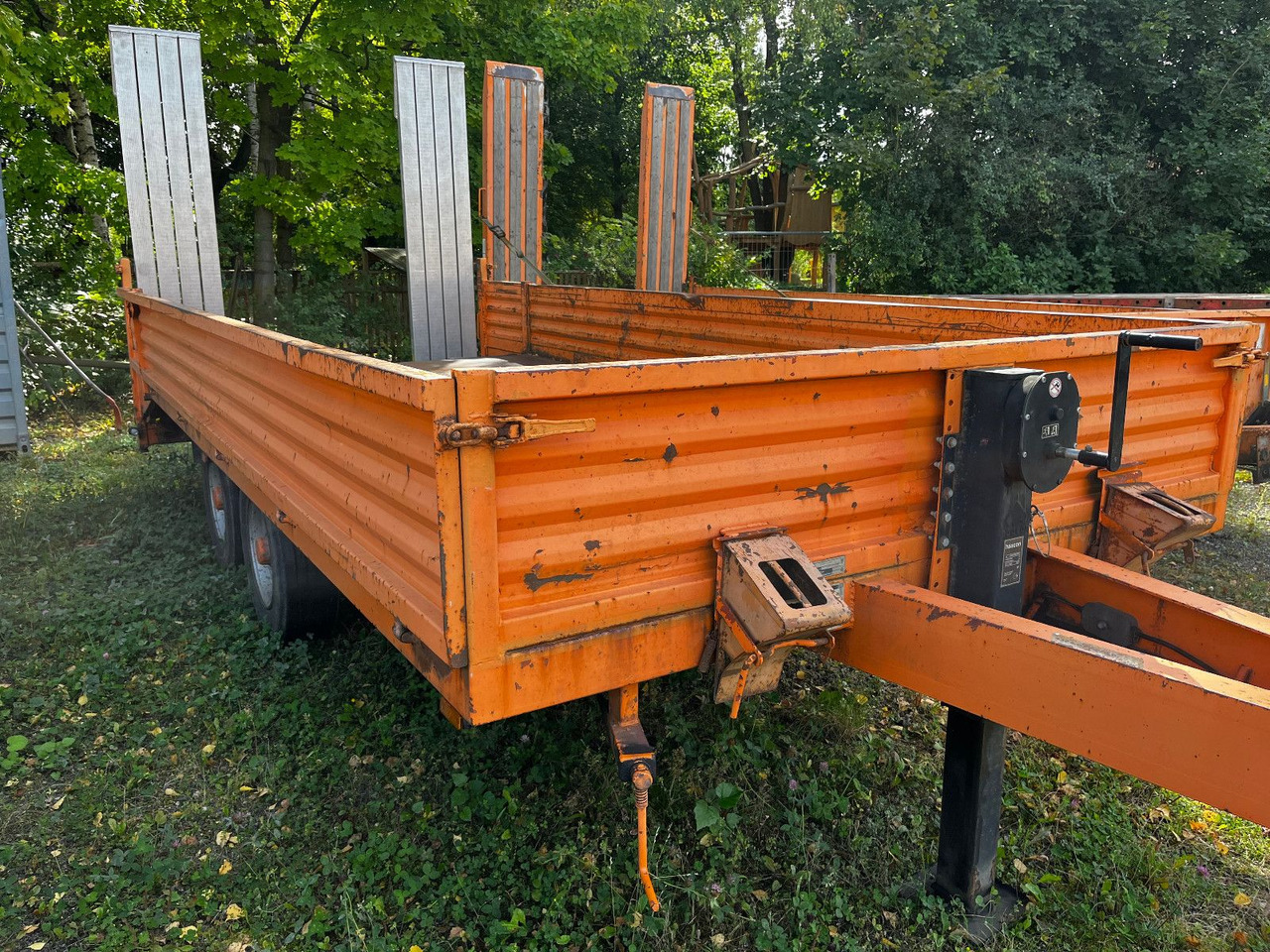 Tieflader Begemann - Low loader trailer: picture 1 Tieflader Begemann - Low loader trailer: picture 1