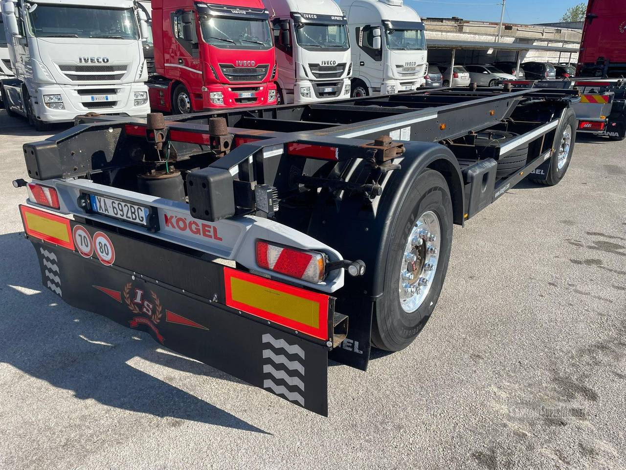 KÖGEL - Container transporter/ Swap body trailer: picture 1 KÖGEL - Container transporter/ Swap body trailer: picture 1