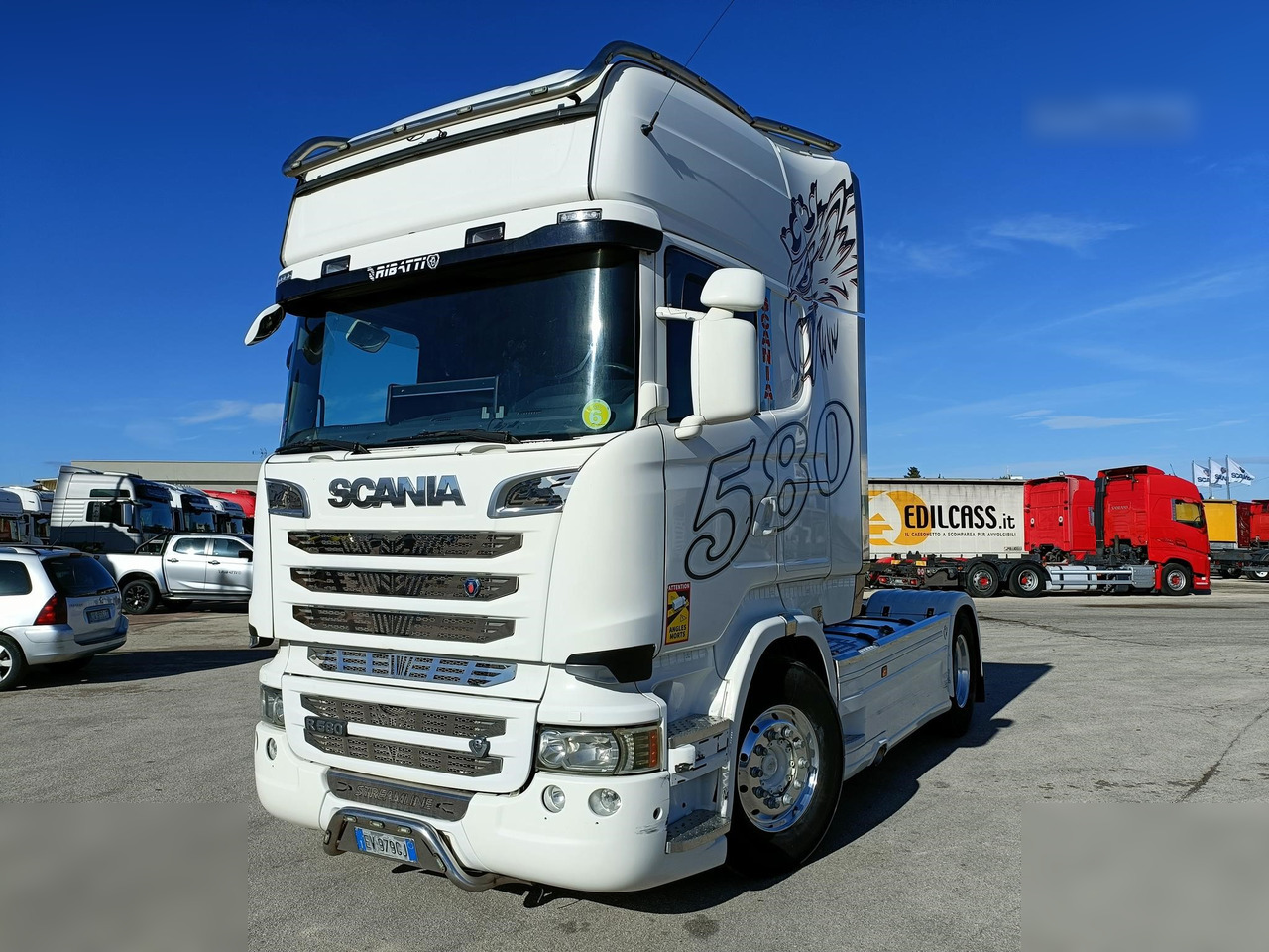 SCANIA R580 - Tractor unit: picture 2 SCANIA R580 - Tractor unit: picture 2