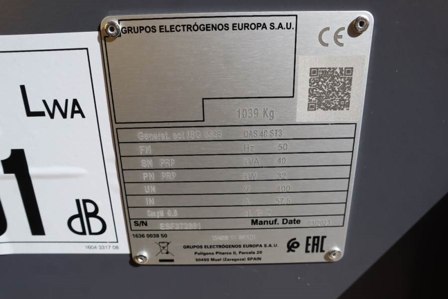 Atlas Copco QAS 40 ST3 Valid inspection, *Guarantee! Diesel, 4 - Generator set: picture 3 Atlas Copco QAS 40 ST3 Valid inspection, *Guarantee! Diesel, 4 - Generator set: picture 3