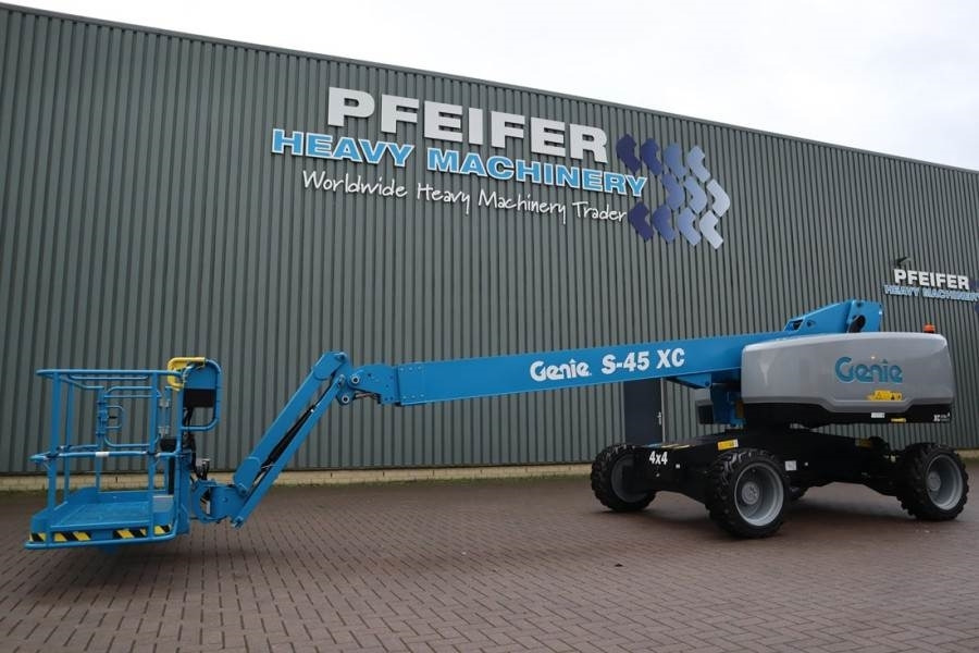 Genie S45XC Valid inspection, *Guarantee! Diesel, 4x4 Dr - Telescopic boom: picture 1 Genie S45XC Valid inspection, *Guarantee! Diesel, 4x4 Dr - Telescopic boom: picture 1