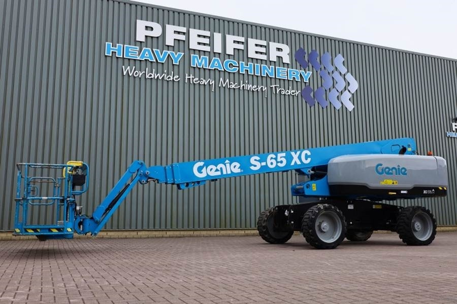 Genie S65XC Guarantee! Diesel, 4x4 Drive, 21.8m Working - Telescopic boom: picture 1 Genie S65XC Guarantee! Diesel, 4x4 Drive, 21.8m Working - Telescopic boom: picture 1