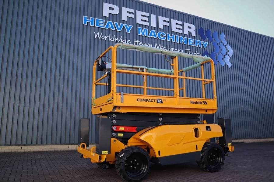 Haulotte Compact 12DX Valid Inspection, *Guarantee! Diesel, - Scissor lift: picture 1 Haulotte Compact 12DX Valid Inspection, *Guarantee! Diesel, - Scissor lift: picture 1