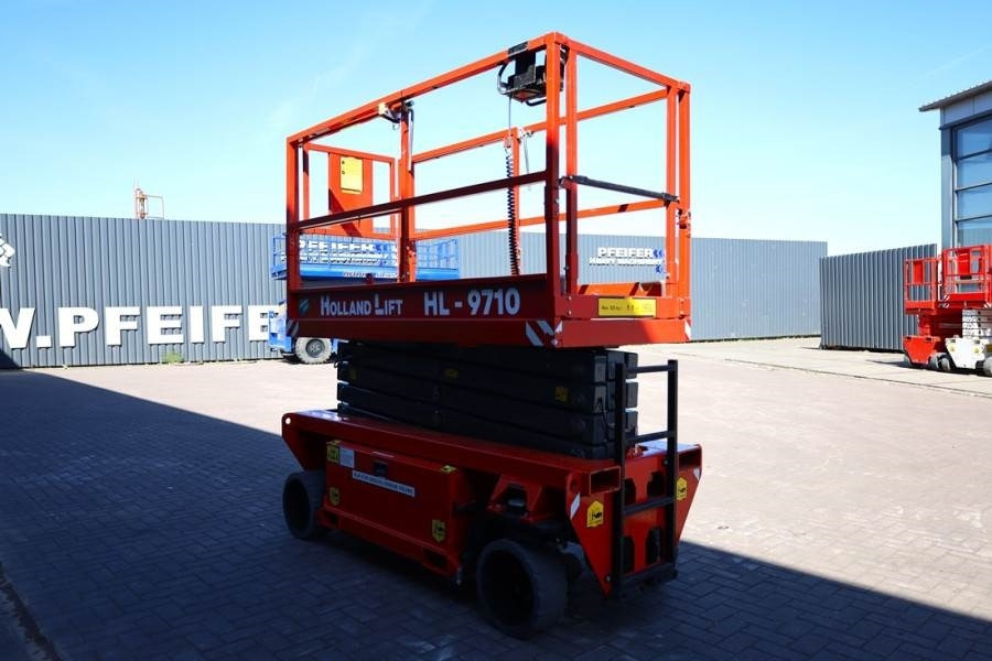 Scissor lift Holland Lift Ecostar HL-9710 Electric, 12m Working Height, 325k: picture 7
