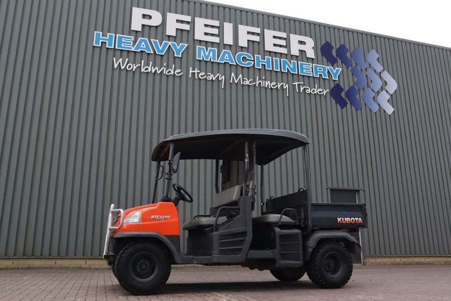 Kubota RTV1140CPX 4x4 Dutch Registration, Diesel, 4x4 Dri - Side-by-side/ ATV: picture 1 Kubota RTV1140CPX 4x4 Dutch Registration, Diesel, 4x4 Dri - Side-by-side/ ATV: picture 1