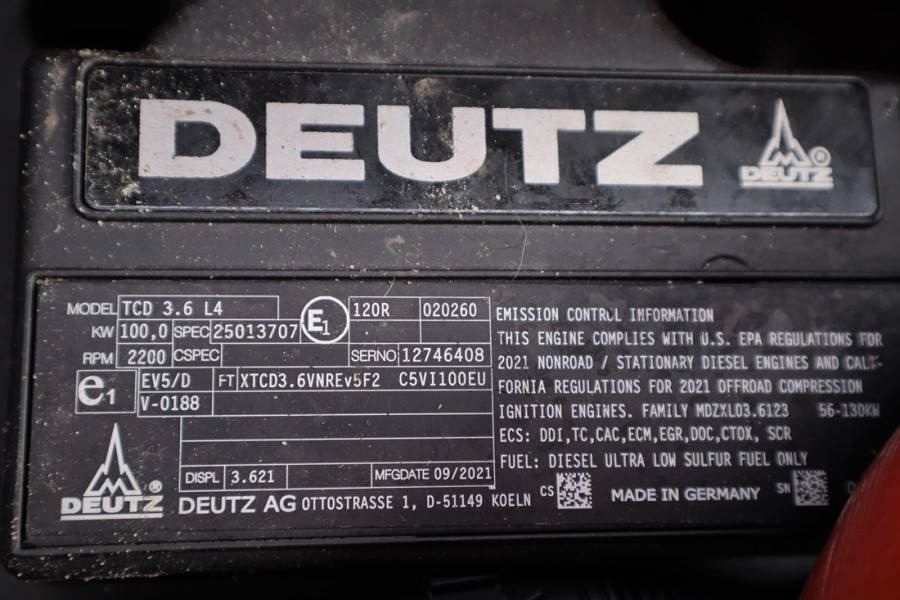 Telescopic handler Magni RTH 6.25 Valid inspection, *Guarantee! 6t Cap. 25m: picture 15