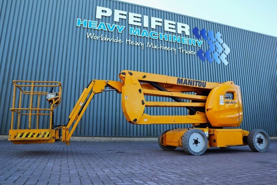 Manitou 150AETJ Compact Electric, 15m Working Height, 6.5m - Articulated boom: picture 1 Manitou 150AETJ Compact Electric, 15m Working Height, 6.5m - Articulated boom: picture 1