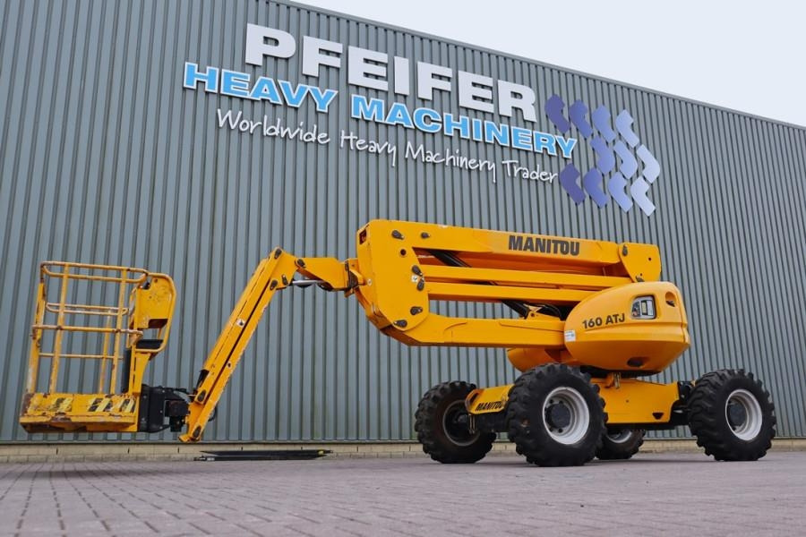 Manitou 160 ATJ Diesel, 4x4x4 Drive, 16m Working Height, 8  - Articulated boom: picture 1 Manitou 160 ATJ Diesel, 4x4x4 Drive, 16m Working Height, 8  - Articulated boom: picture 1