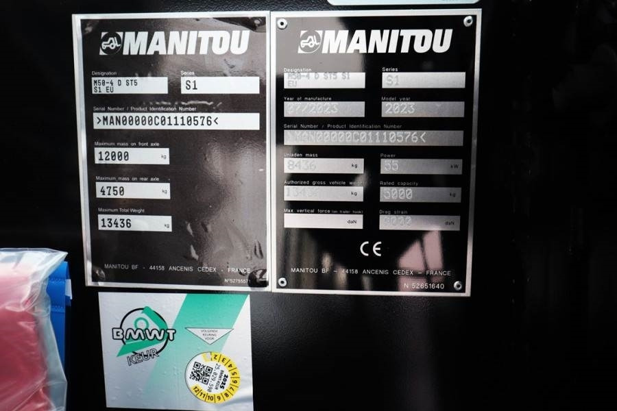 Manitou M50-4 Valid Inspection, *Guarantee, Diesel, 4x4 Dr - Rough terrain forklift: picture 5 Manitou M50-4 Valid Inspection, *Guarantee, Diesel, 4x4 Dr - Rough terrain forklift: picture 5