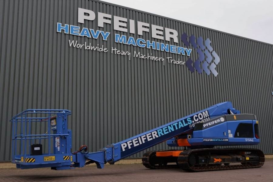 Nagano S15Auj Valid inspection, Diesel, 15 m Working Heig  - Telescopic boom: picture 1 Nagano S15Auj Valid inspection, Diesel, 15 m Working Heig  - Telescopic boom: picture 1