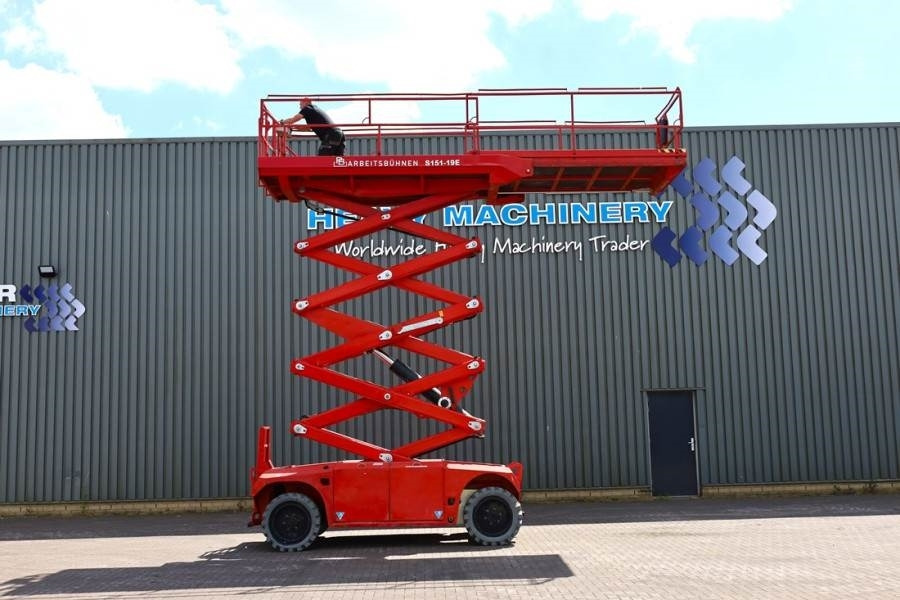 Scissor lift PB LIFT S151-19E 4x4 Electric, 4x4 Drive, 15m Working: picture 7