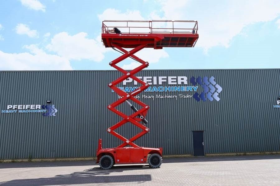 Scissor lift PB LIFT S151-19E 4x4 Electric, 4x4 Drive, 15m Working: picture 8