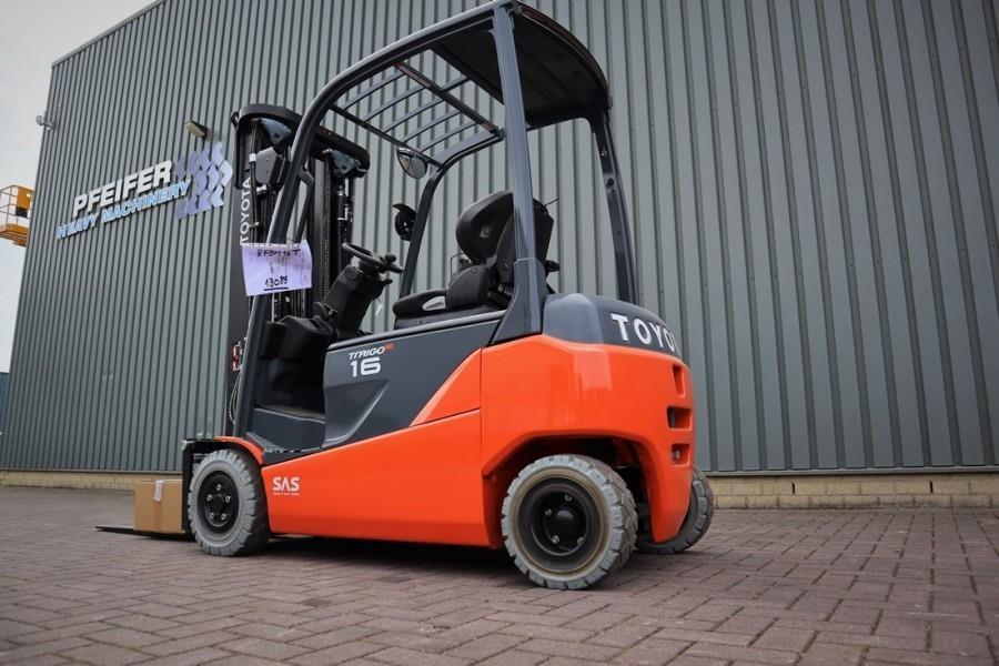 Toyota 8FBM16T Valid inspection, *Guarantee! Electric, 55 - Diesel forklift: picture 3 Toyota 8FBM16T Valid inspection, *Guarantee! Electric, 55 - Diesel forklift: picture 3