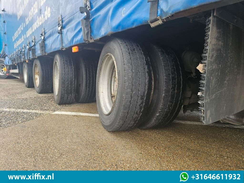 Low loader semi-trailer Dinkel 4-ass. Semi dieplader met elektrische huifopbouw / 2x naloop gestuurd: picture 6 Low loader semi-trailer Dinkel 4-ass. Semi dieplader met elektrische huifopbouw / 2x naloop gestuurd: picture 6