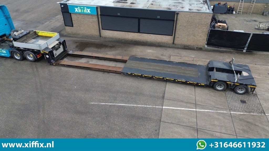 Doll 2-ass. Uitschuifbare dieplader met afneembare nek / Panther assen - Low loader semi-trailer: picture 2 Doll 2-ass. Uitschuifbare dieplader met afneembare nek / Panther assen - Low loader semi-trailer: picture 2