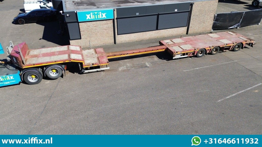 Doll 3-ass. Uitschuifbare Semi dieplader / 1x naloop gestuurd - Low loader semi-trailer: picture 1 Doll 3-ass. Uitschuifbare Semi dieplader / 1x naloop gestuurd - Low loader semi-trailer: picture 1