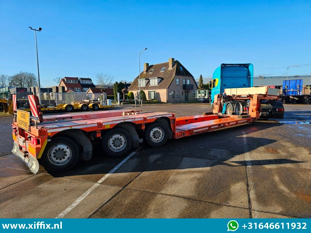 Faymonville 3-ass. Dieplader met afneembare nek / Pendel assen / 3x gestuurd - Low loader semi-trailer: picture 4 Faymonville 3-ass. Dieplader met afneembare nek / Pendel assen / 3x gestuurd - Low loader semi-trailer: picture 4