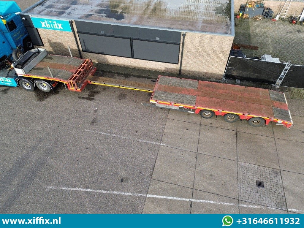 Faymonville 3-ass. Uitschuifbare semi dieplader / Naloop gestuurd - Low loader semi-trailer: picture 2 Faymonville 3-ass. Uitschuifbare semi dieplader / Naloop gestuurd - Low loader semi-trailer: picture 2