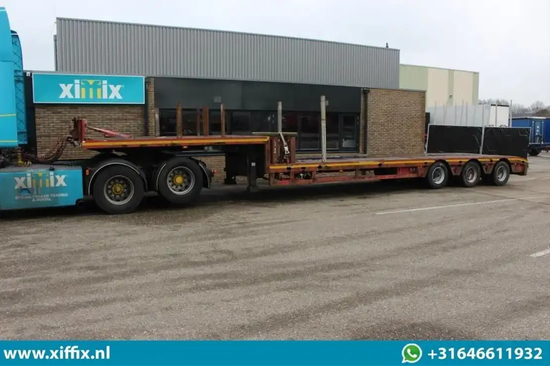 Faymonville 3-ass. dubbel 2x uitschuifbare Semi-Dieplader / 3x gestuurd / 13607 - Low loader semi-trailer: picture 5 Faymonville 3-ass. dubbel 2x uitschuifbare Semi-Dieplader / 3x gestuurd / 13607 - Low loader semi-trailer: picture 5