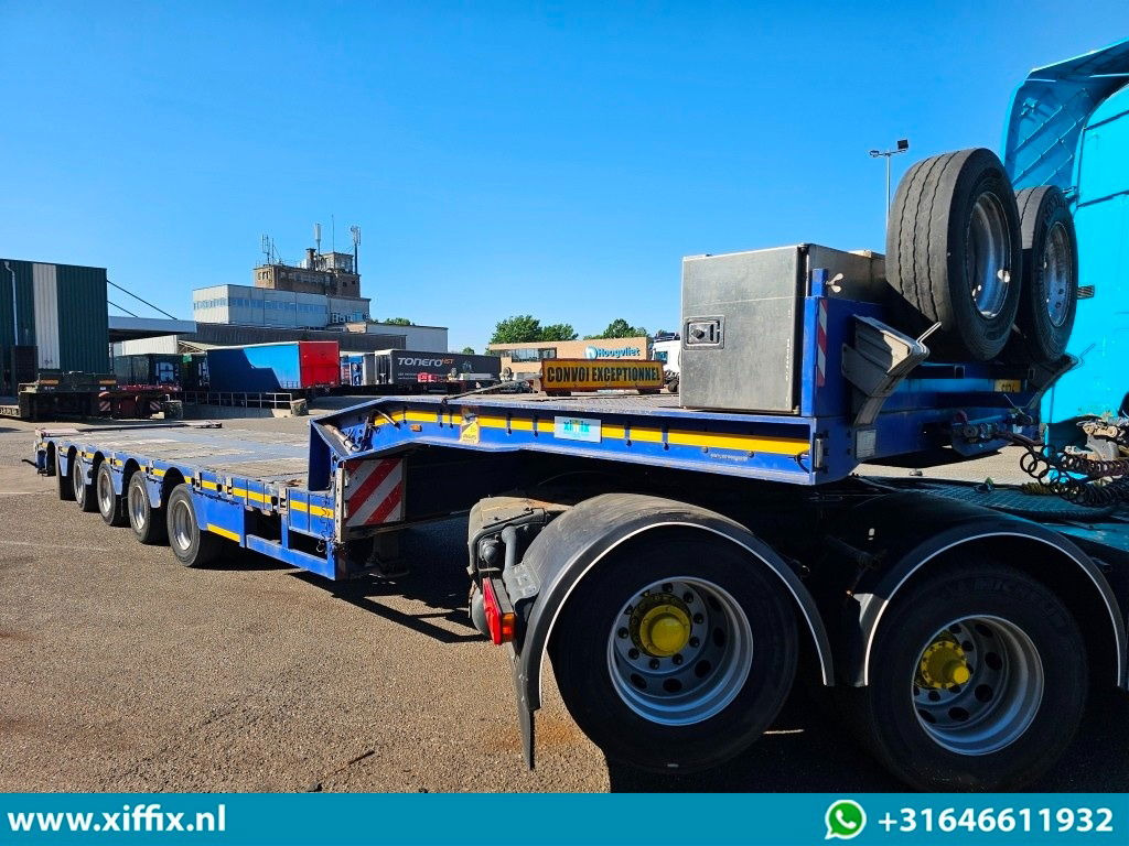 Faymonville 5-ass. Uitschuifbare semi dieplader / 3x naloop gestuurd - Low loader semi-trailer: picture 4 Faymonville 5-ass. Uitschuifbare semi dieplader / 3x naloop gestuurd - Low loader semi-trailer: picture 4