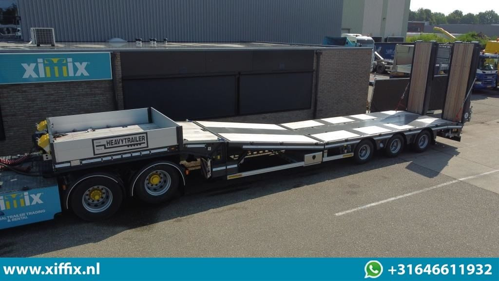 Faymonville TE Huur 3-ass. Semi dieplader met dubbele hydr. Kleppen en hefbed / - Low loader semi-trailer: picture 1 Faymonville TE Huur 3-ass. Semi dieplader met dubbele hydr. Kleppen en hefbed / - Low loader semi-trailer: picture 1