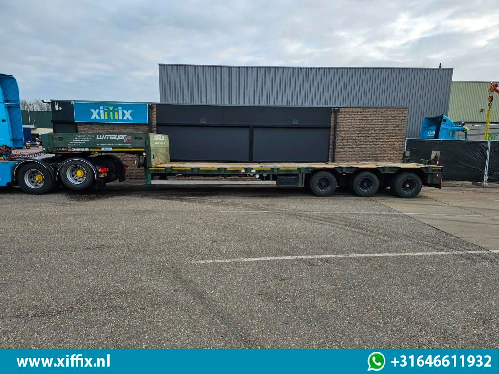 Low loader semi-trailer Goldhofer 3-ass. Semi dieplader / 3x gestuurd: picture 6