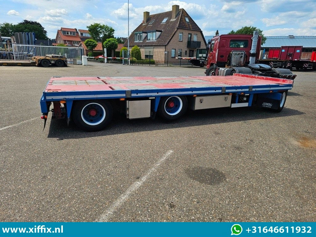 Jumbo 3-ass. Dubbel 2x uitschuifbare aanhangwagen - Dropside/ Flatbed trailer: picture 4 Jumbo 3-ass. Dubbel 2x uitschuifbare aanhangwagen - Dropside/ Flatbed trailer: picture 4