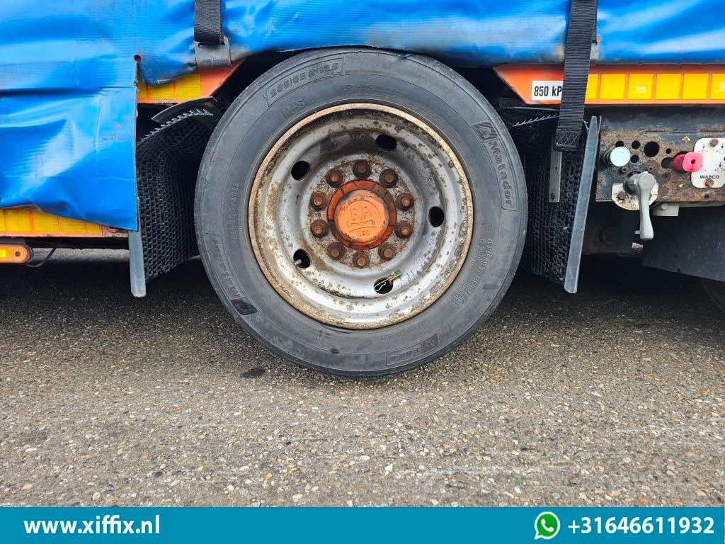 Low loader semi-trailer Meusburger 3-ass. Dieplader met huifopbouw / Naloop gestuurd: picture 10 Low loader semi-trailer Meusburger 3-ass. Dieplader met huifopbouw / Naloop gestuurd: picture 10