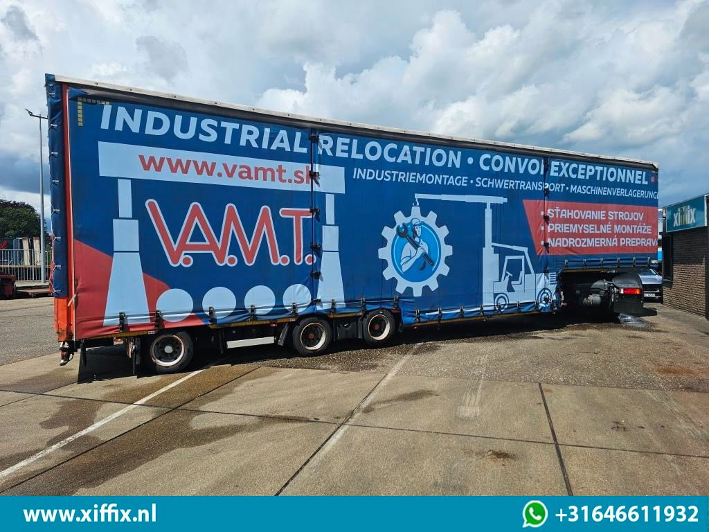 Low loader semi-trailer Meusburger 3-ass. Dieplader met huifopbouw / Naloop gestuurd: picture 8 Low loader semi-trailer Meusburger 3-ass. Dieplader met huifopbouw / Naloop gestuurd: picture 8