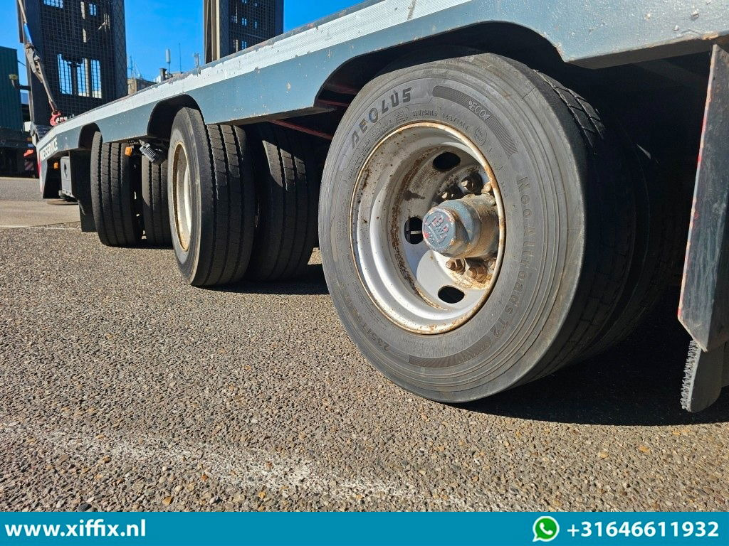 Meusburger 3-ass. Semi dieplader met dubbele hydr. Kleppen en hydr. Verstelbare - Low loader semi-trailer: picture 5 Meusburger 3-ass. Semi dieplader met dubbele hydr. Kleppen en hydr. Verstelbare - Low loader semi-trailer: picture 5