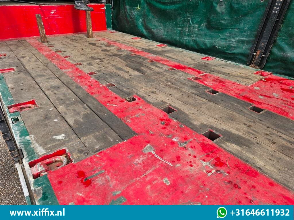 Low loader semi-trailer Meusburger 6-ass. Semi dieplader met elektische huifopbouw / 3x naloop gestuurd: picture 10