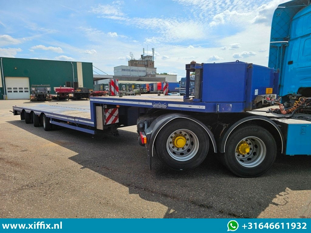 Nooteboom 3-ass. Uitschuifbare semi dieplader / 80 cm. Hoog / 3x gestuurd - Low loader semi-trailer: picture 4 Nooteboom 3-ass. Uitschuifbare semi dieplader / 80 cm. Hoog / 3x gestuurd - Low loader semi-trailer: picture 4