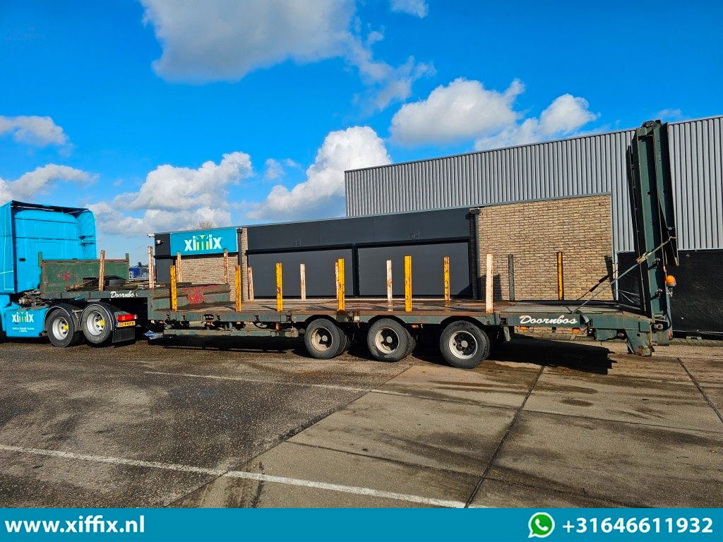 Low loader semi-trailer Nooteboom 3-ass. Uitschuifbare semi dieplader met dubbele hydr. kleppen / 3x ges: picture 7