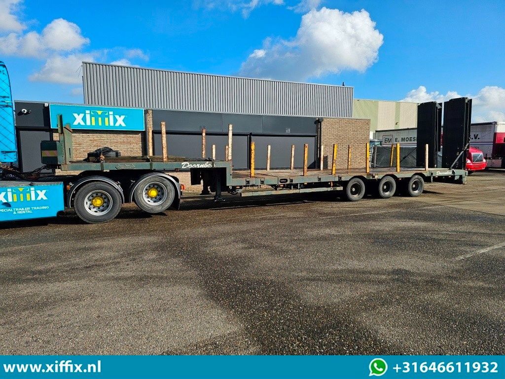 Low loader semi-trailer Nooteboom 3-ass. Uitschuifbare semi dieplader met dubbele hydr. kleppen / 3x ges: picture 10