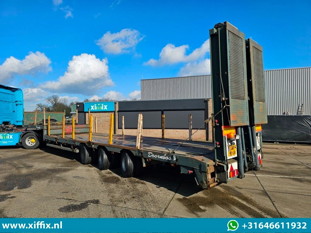 Nooteboom 3-ass. Uitschuifbare semi dieplader met dubbele hydr. kleppen / 3x ges - Low loader semi-trailer: picture 4 Nooteboom 3-ass. Uitschuifbare semi dieplader met dubbele hydr. kleppen / 3x ges - Low loader semi-trailer: picture 4