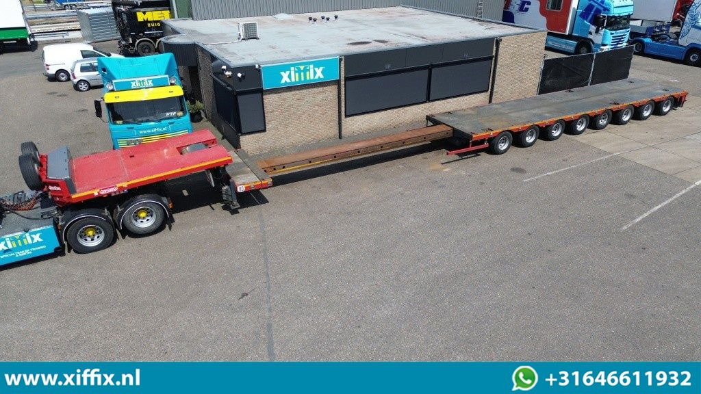 Nooteboom 8-ass. Uitschuifbare semi dieplader / 274 cm. Breed / 6x gestuurd - Low loader semi-trailer: picture 1 Nooteboom 8-ass. Uitschuifbare semi dieplader / 274 cm. Breed / 6x gestuurd - Low loader semi-trailer: picture 1