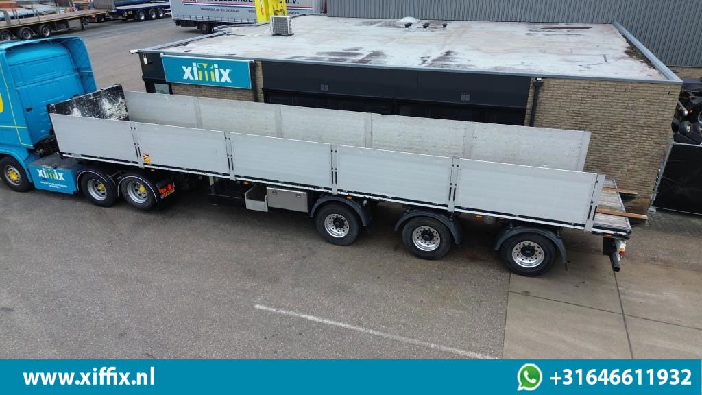 Pacton 3-ass. Oplegger met borden en kraanspoor / 2x gestuurd - Dropside/ Flatbed truck, Crane truck: picture 2 Pacton 3-ass. Oplegger met borden en kraanspoor / 2x gestuurd - Dropside/ Flatbed truck, Crane truck: picture 2