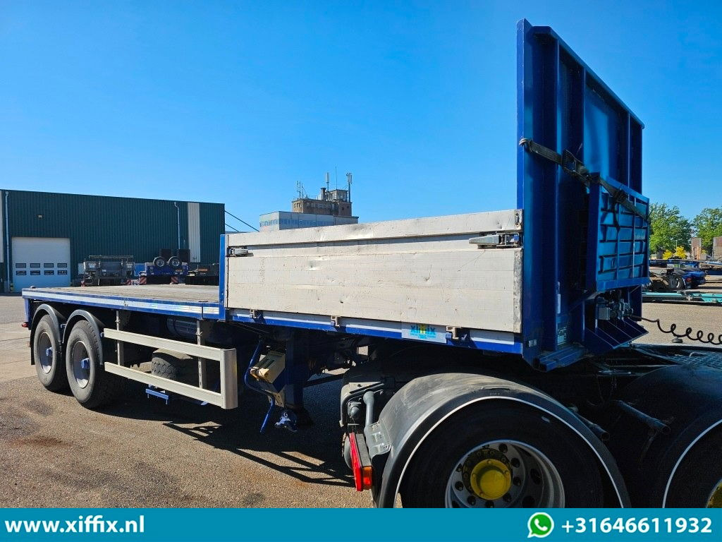 Van Hool 2-ass. Vlakke uitschuifbare oplegger - Dropside/ Flatbed semi-trailer: picture 4 Van Hool 2-ass. Vlakke uitschuifbare oplegger - Dropside/ Flatbed semi-trailer: picture 4