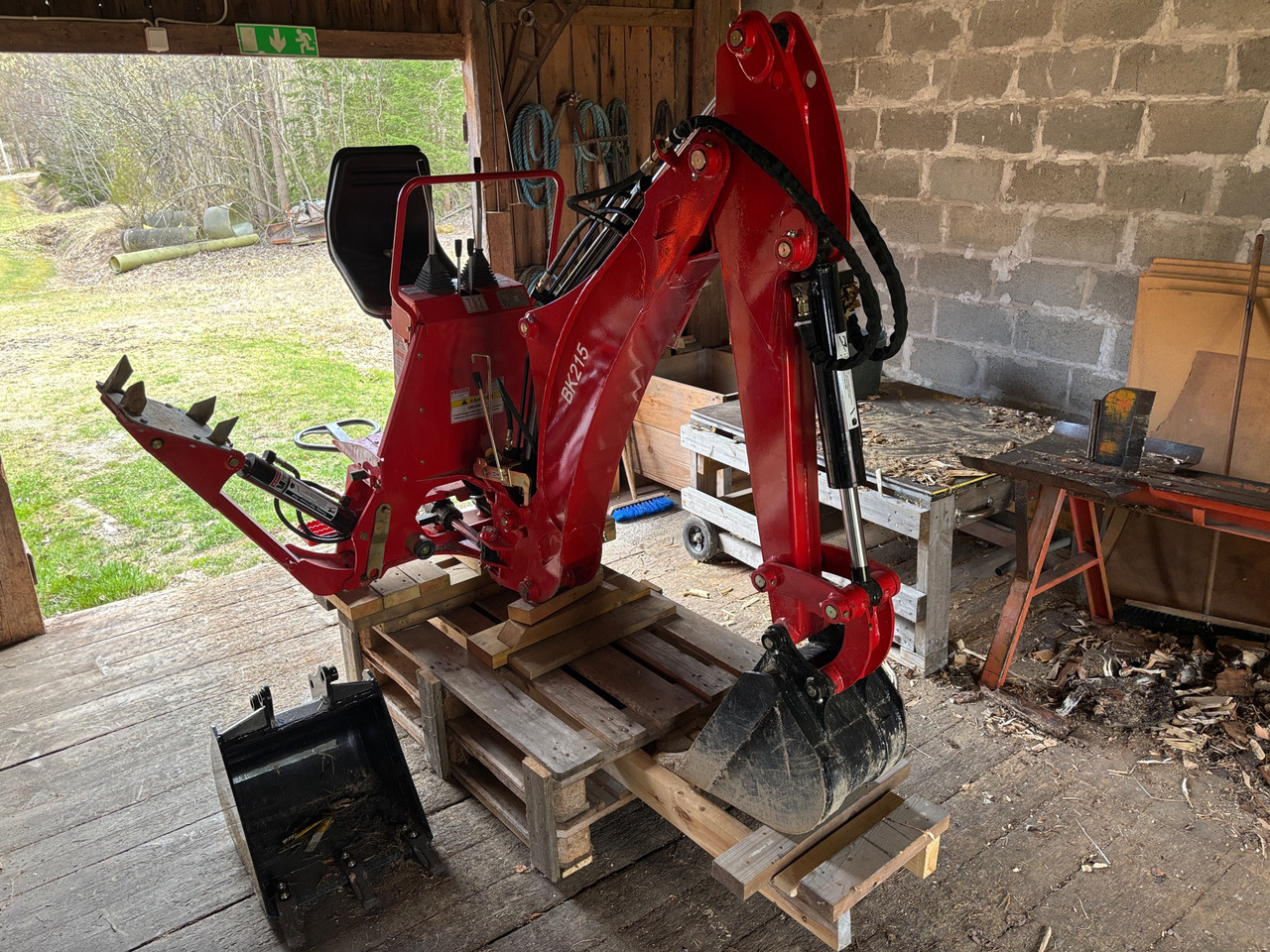 P. Lindberg BK215 - Agricultural machinery: picture 1 P. Lindberg BK215 - Agricultural machinery: picture 1