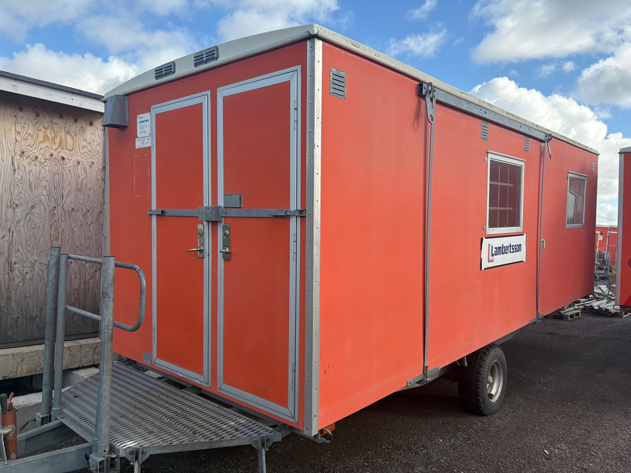 Arbetsvagnar - Construction container, Trailer: picture 1 Arbetsvagnar - Construction container, Trailer: picture 1