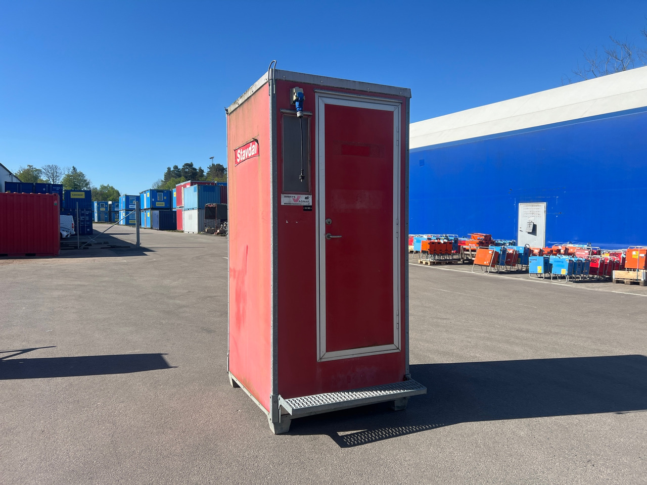 Arbetsvagnar TKS-1-500 - Construction container: picture 1 Arbetsvagnar TKS-1-500 - Construction container: picture 1