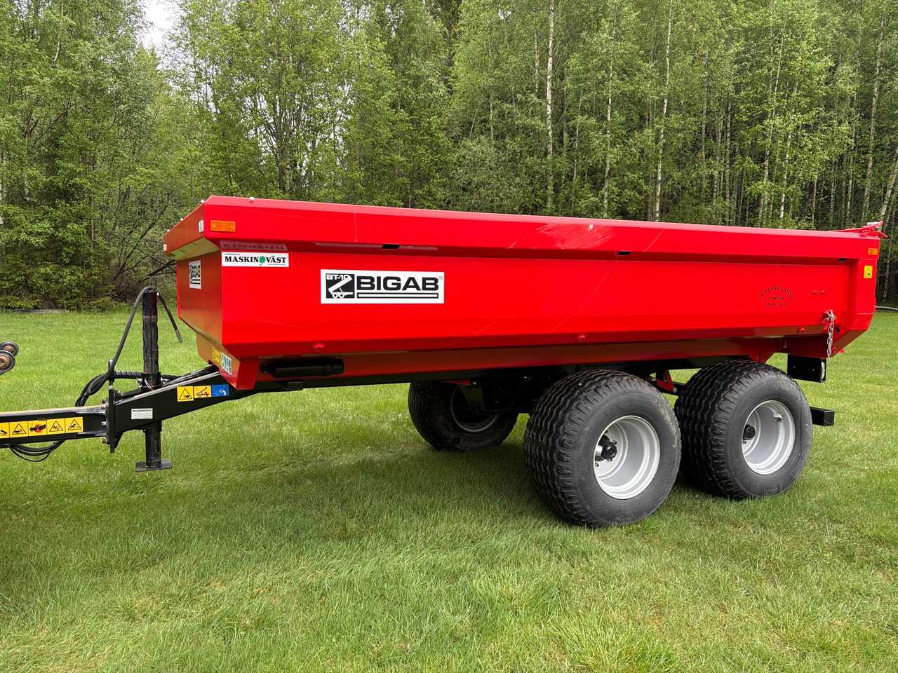 Bigab BT-10 - Tipper trailer: picture 1 Bigab BT-10 - Tipper trailer: picture 1