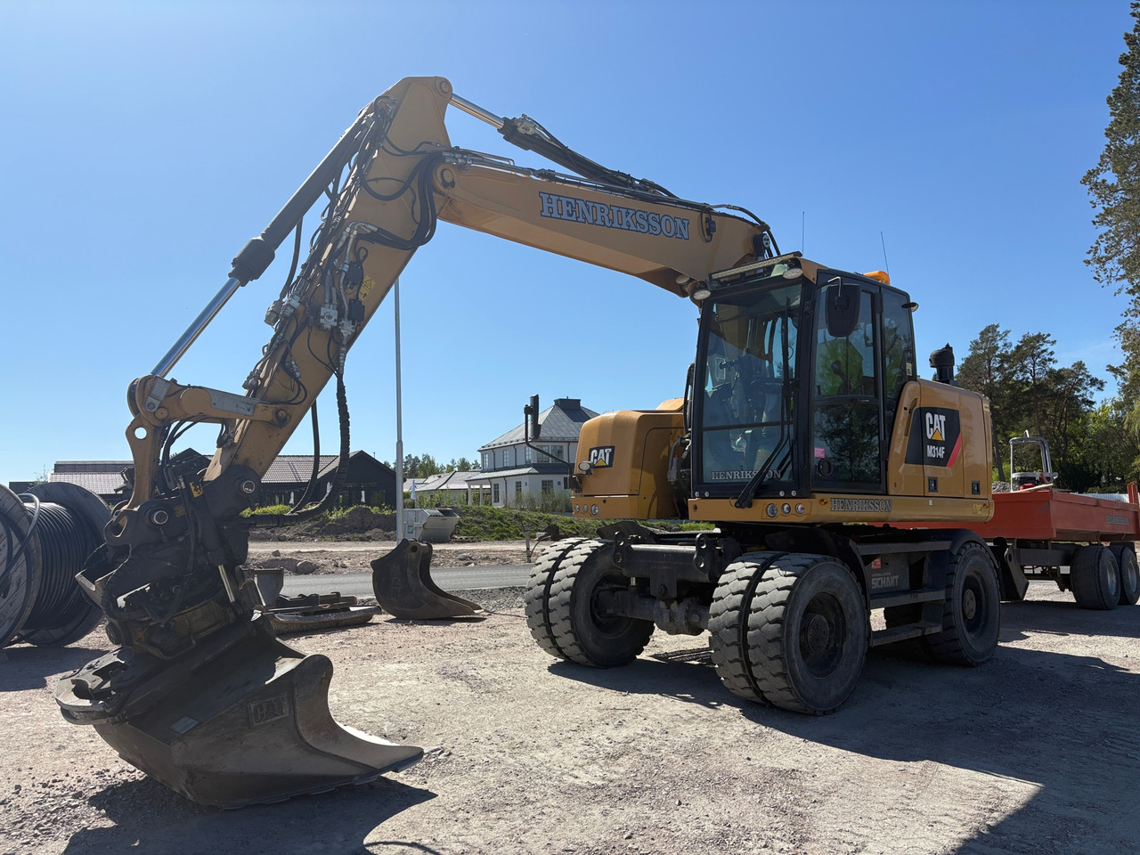 CAT M314F - Excavator: picture 1 CAT M314F - Excavator: picture 1