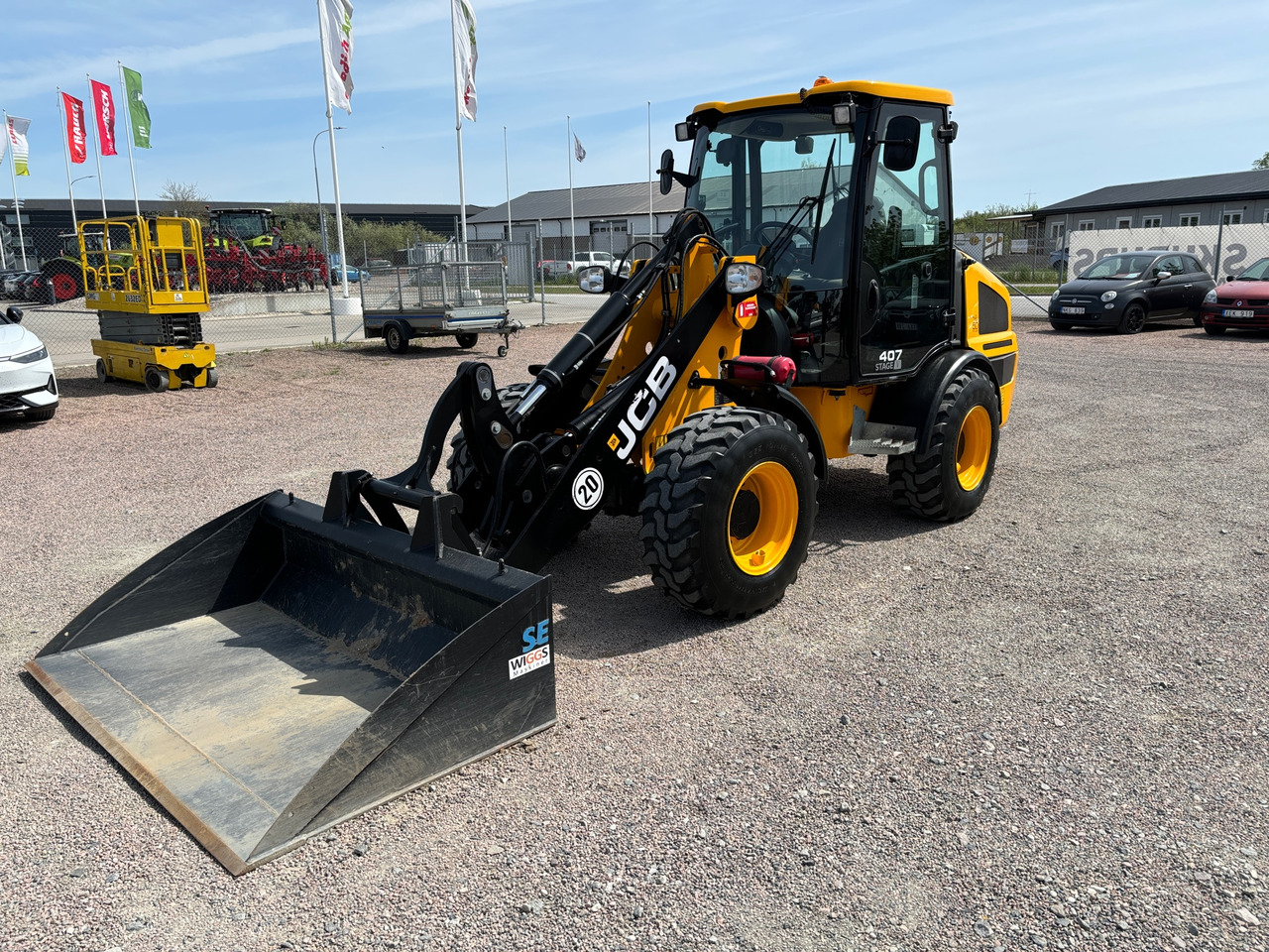 JCB 407 - Wheel loader: picture 1 JCB 407 - Wheel loader: picture 1