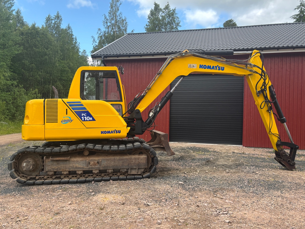 Komatsu PC110R - Excavator: picture 1 Komatsu PC110R - Excavator: picture 1