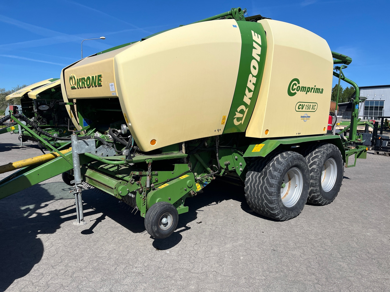 Krone Comprima CV 150 XC - Round baler: picture 1 Krone Comprima CV 150 XC - Round baler: picture 1